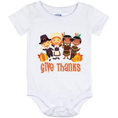 Give Thanks Baby Bodysuit