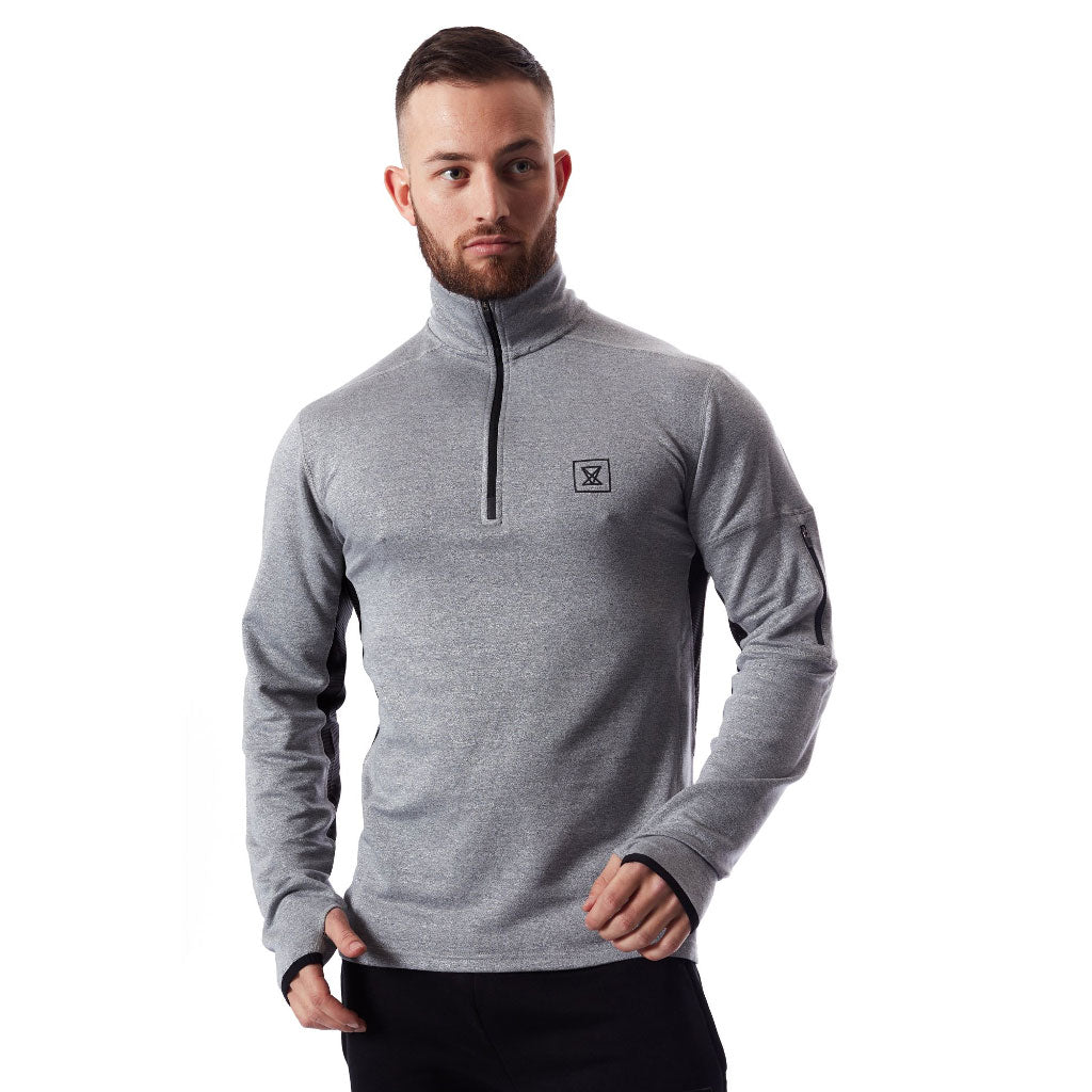 gym quarter zip