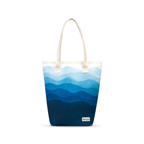 Out of the Blue Recycled Plastic Large Lunch Tote – Full Circle Home