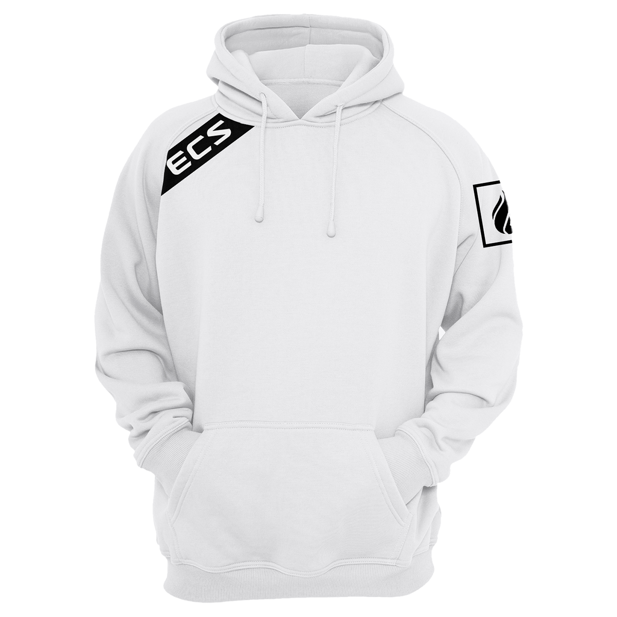 pullover hoodie white
