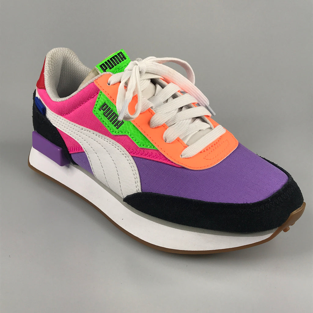 Puma Future Rider Play in luminous purple-fluorescent pink – R.O.K ...