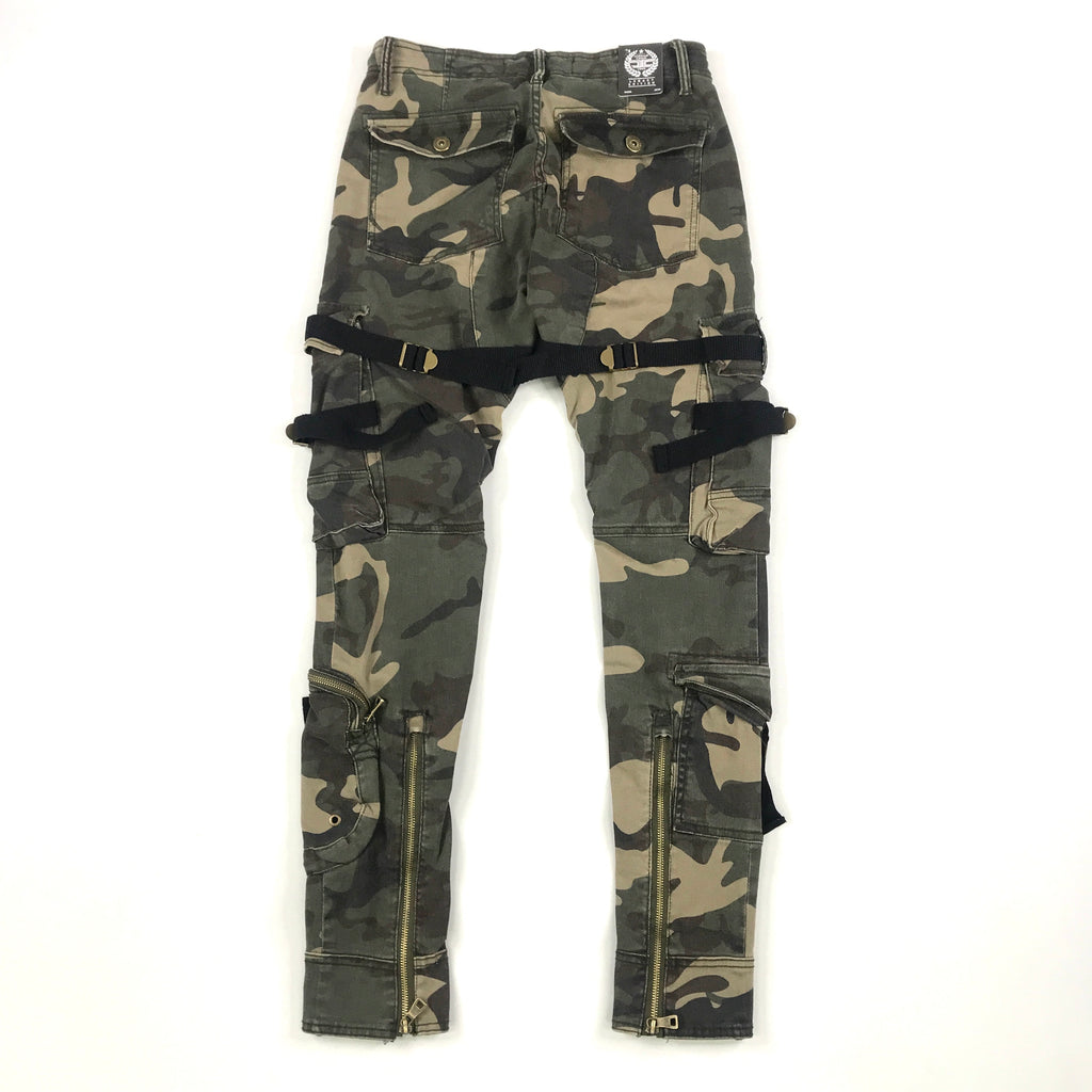Jordan Craig Ross cargo pants in woodland – R.O.K. Island Clothing