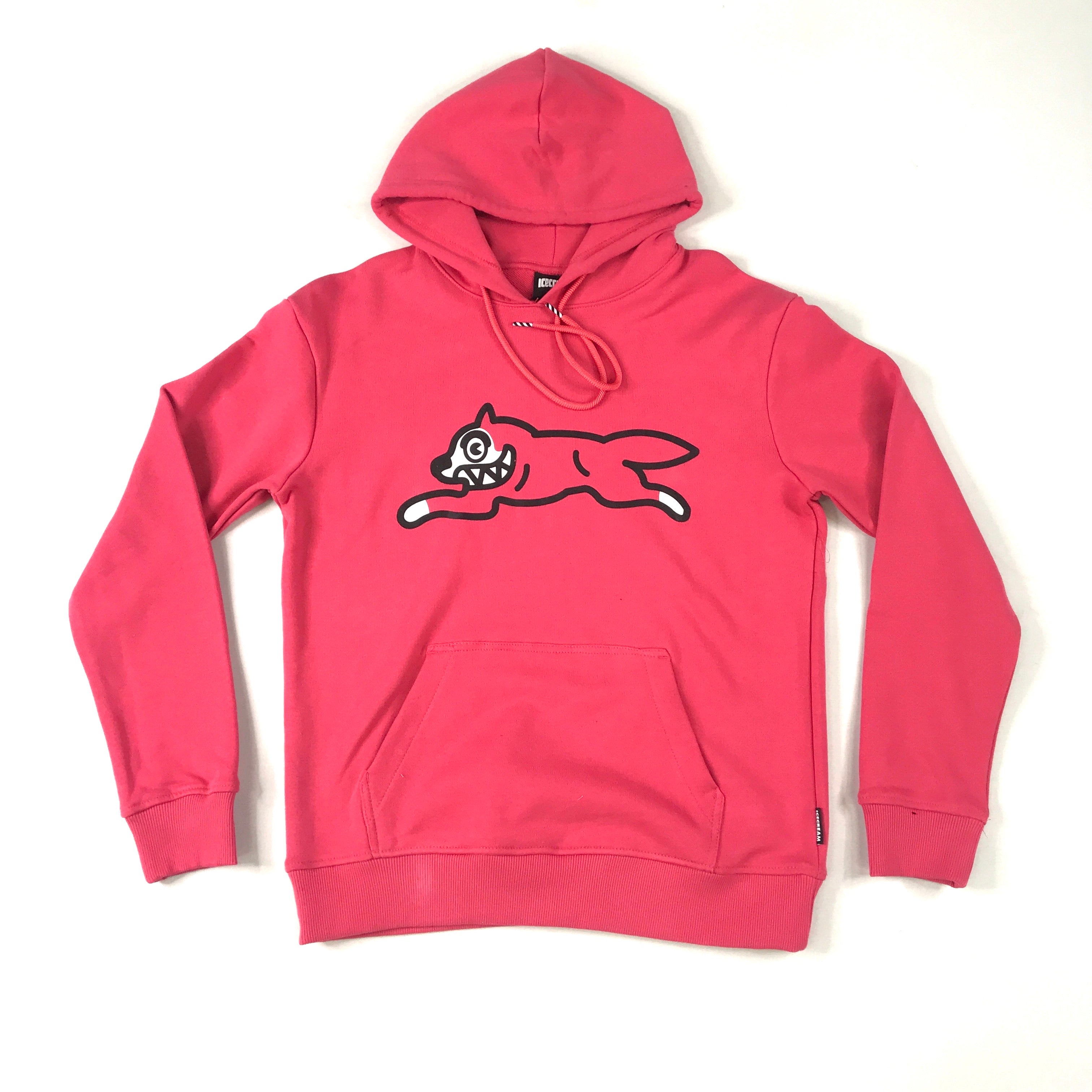 Icecream dog hoodie in claret red – R.O.K. Island Clothing