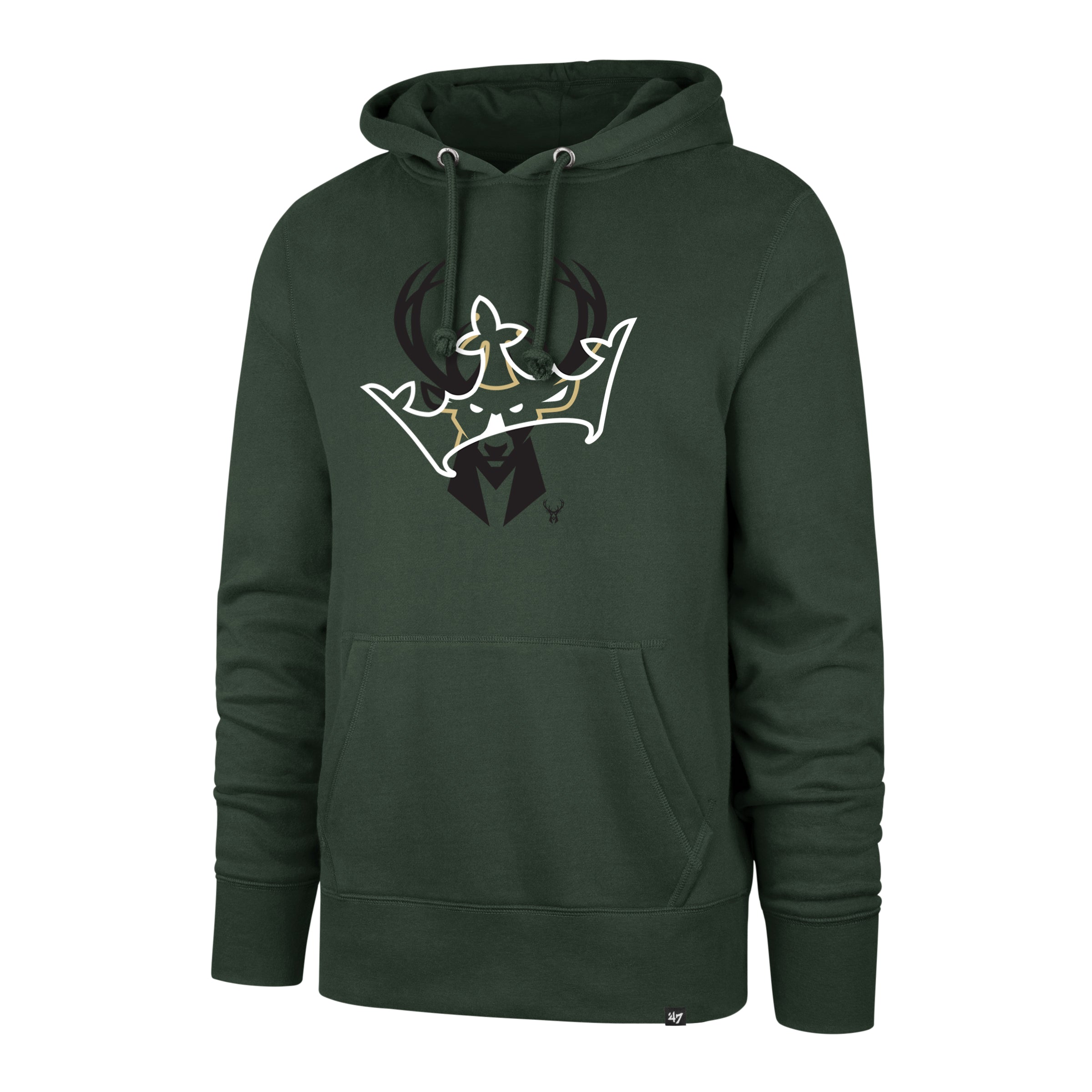 Milwaukee Bucks Crown '47 Headline Hoodie - DraftKings Shop product image