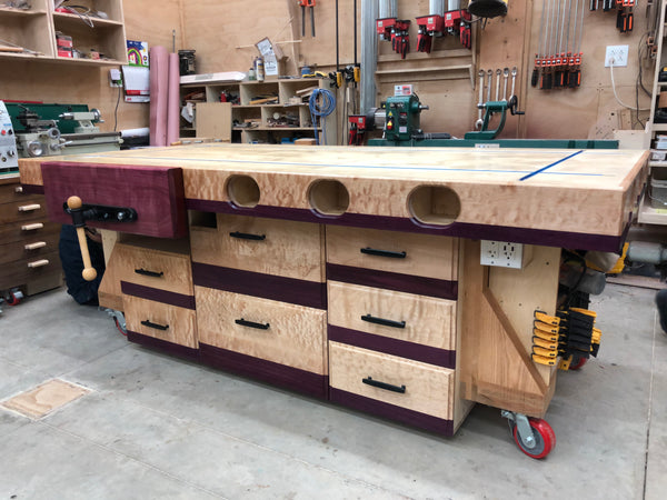 Extreme Torsion Box Assembly Table and Outfeed/Workbench 