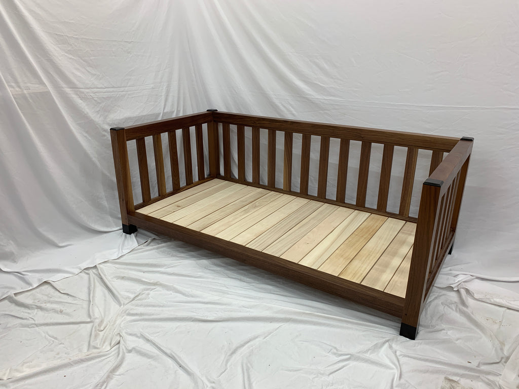 Daybed Frame from Walnut Plans – King's Fine Woodworking Inc