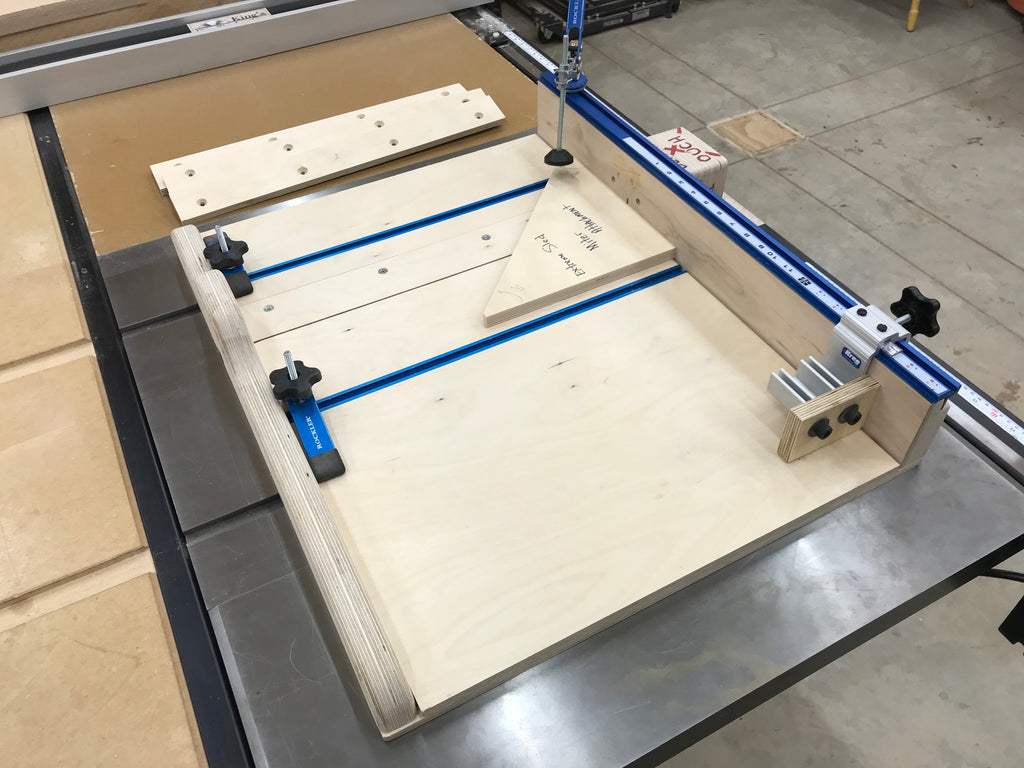 Plans for the Extreme Crosscut Miter Dado Table Saw Sled 