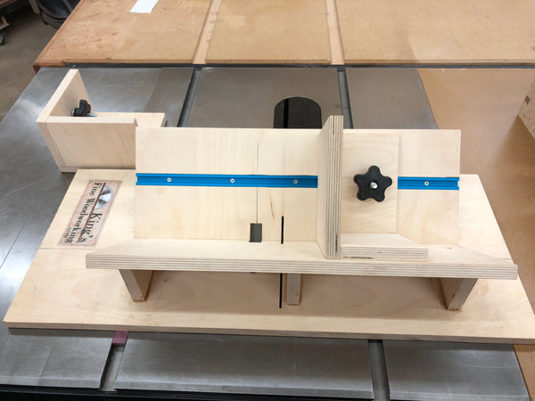 Miter Spline &amp; Dovetail Key Jig – King's Fine Woodworking Inc