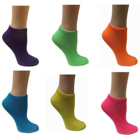 Neon Ankle Socks - MinxNY.com