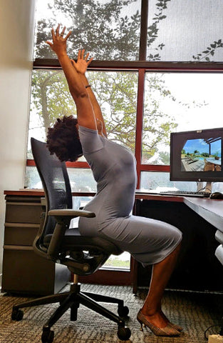 The ultimate guide to office yoga featuring Yogabellies