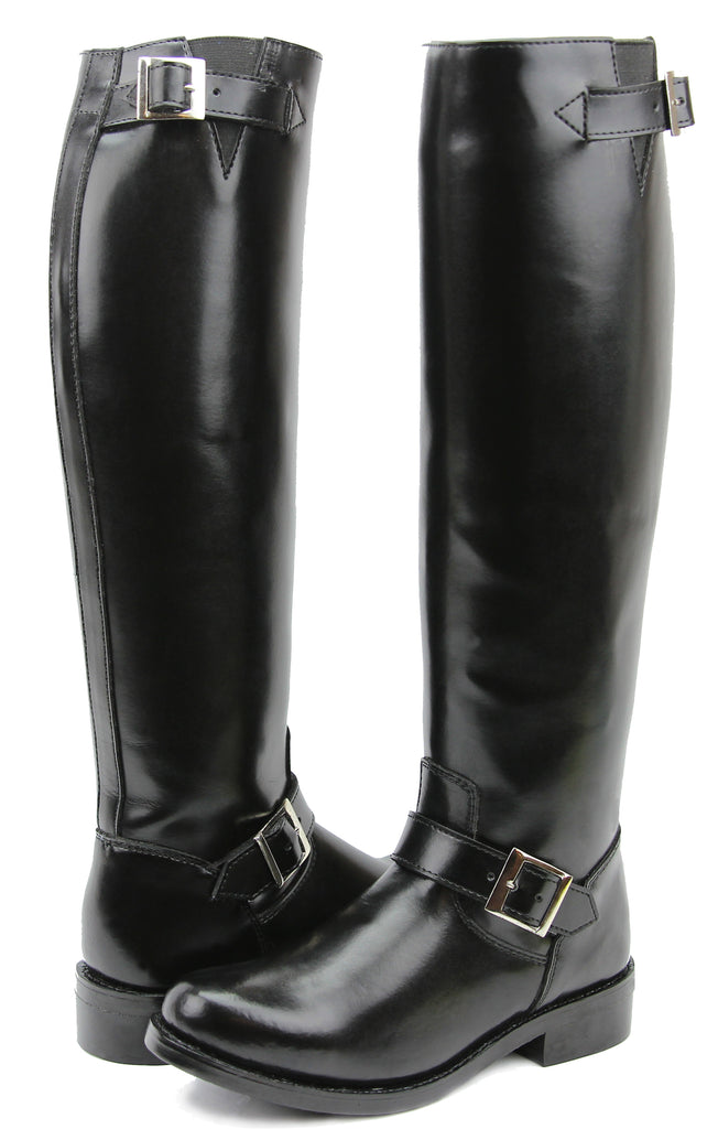 ladies tall riding boots