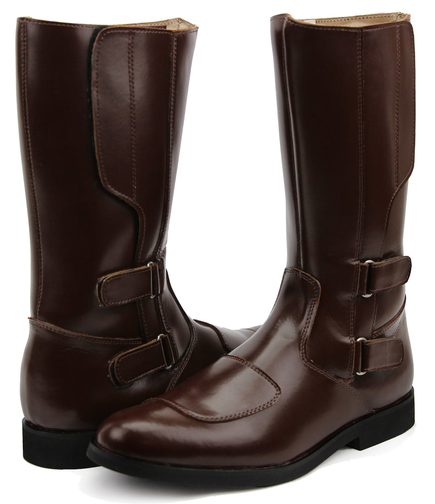 real leather riding boots