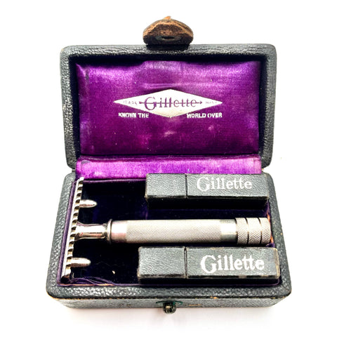 1917 Gillette Single Ring Safety Razor