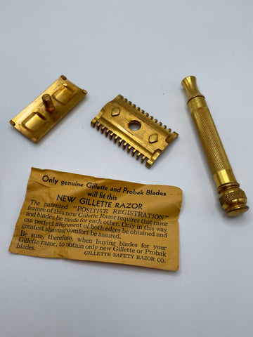 1931 Gillette Goodwill Safety Razor