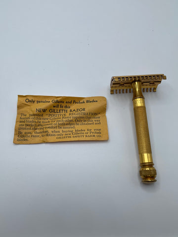 1931 Gillette Goodwill Safety Razor