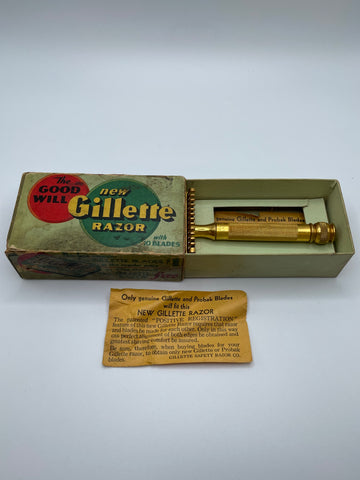 1931 Gillette Goodwill Safety Razor