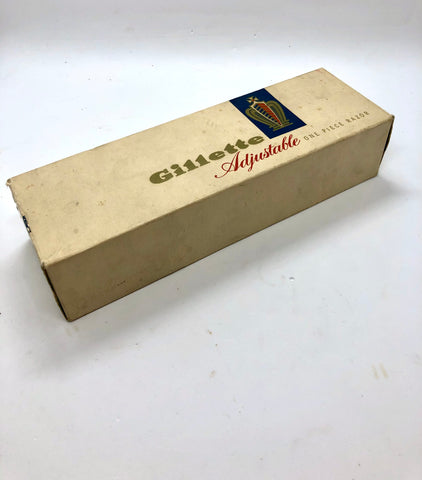 1960 Gillette Toggle Safety Razor