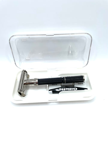 1975 Gillette Super 109 Adjustable Safety Razor with Case