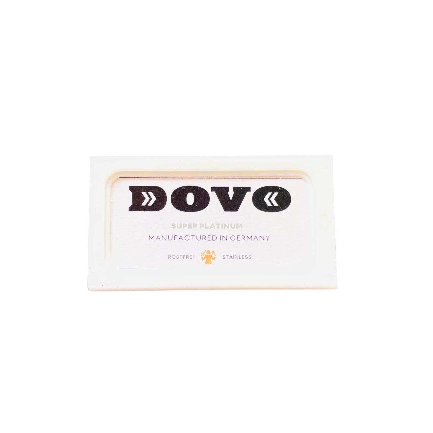 Dovo - Super Platinum Double Edge Razor Blades - Pack of 10 Blades