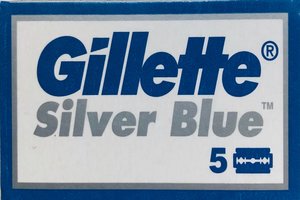 Gillette - Silver Blue Double-Edge Razor Blades - 5 Pack of Blades