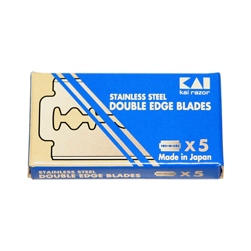 Kai - Double Edge Razor Blades - Pack of 5 Blades