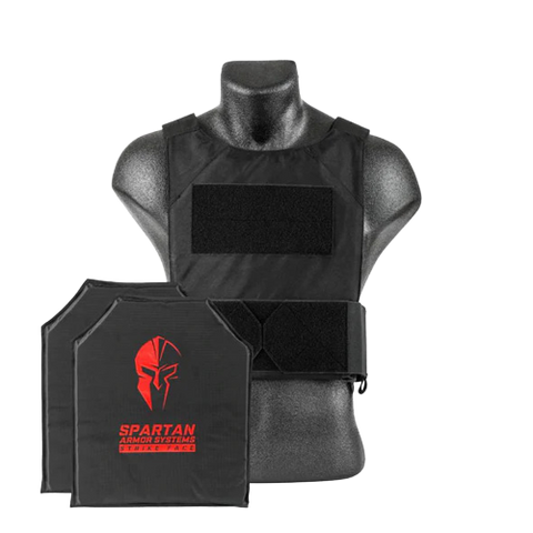 SPARTAN ARMOR DL CONCEALMENT PLATE CARRIER & FLEX FUSED CORE SOFT ARMOR PANELS