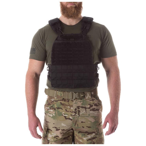 image of a man wearing  5.11 Tactical® TacTec® Plate Carrier in black