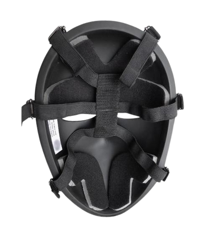 Inside the ATOMIC DEFENSE LEVEL IIIA+ PADDED BULLETPROOF BALLISTIC FACE MASK (FULL FACE)