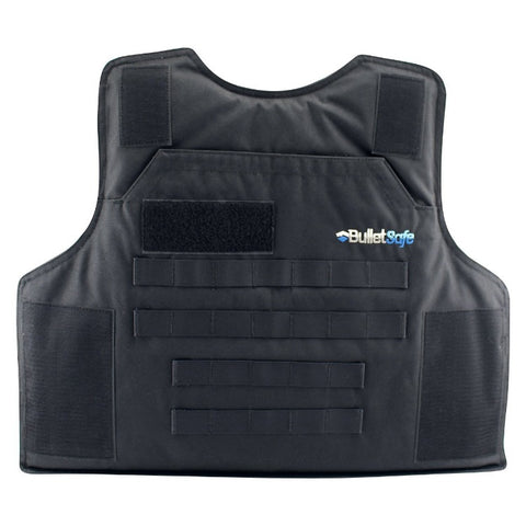 BulletSafe NIJ Level IIIA Black Bulletproof Vest