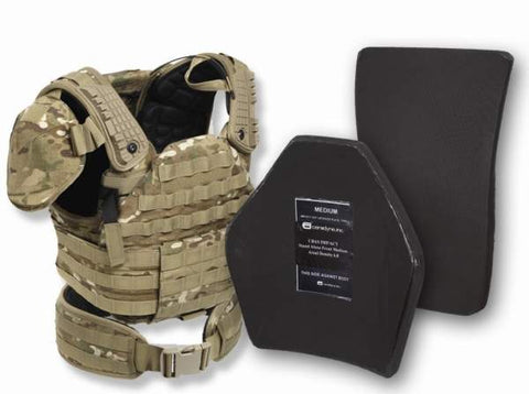 First Responder NIJ Certified Level IIIA Vest | Premier Body Armor Small / Red by Premier Body Armor