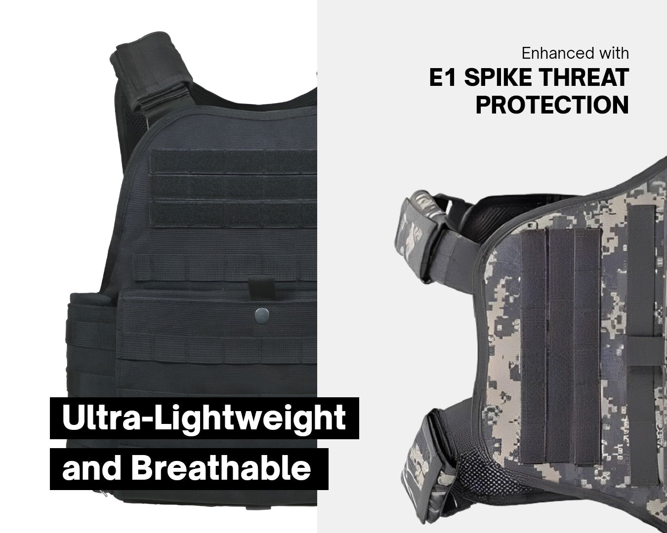 Legacy Safety Level IIIA Tactical Vest Features