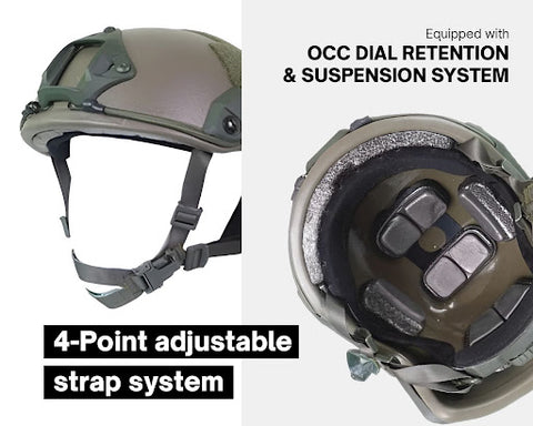 OCC DIal Retention and Suspension System