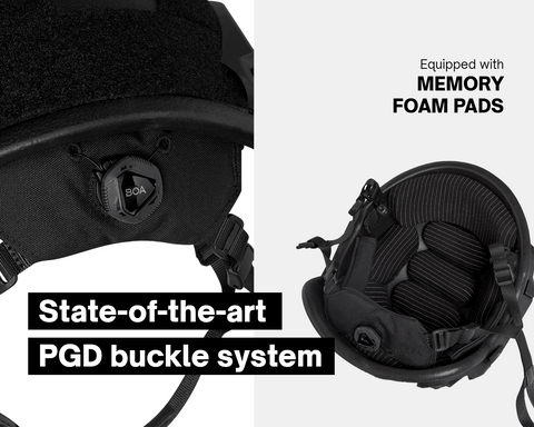 PGD buckle system