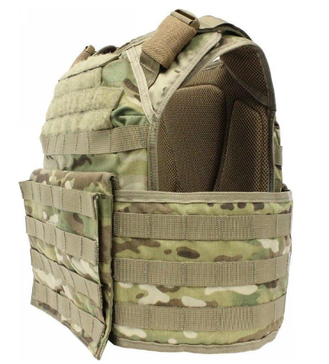 Multicam SAPI cut plate carrier