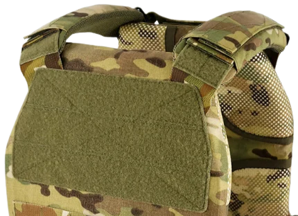 Plate carrier velcro patch