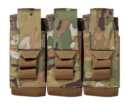 AR500 ARMOR MULTI-CALIBER RIFLE MAGAZINE TRIPLE POUCH