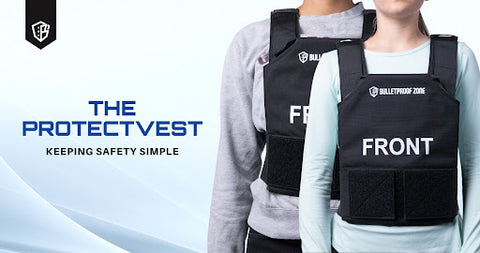 Bulletproof Zone ProtectVest worn by two women