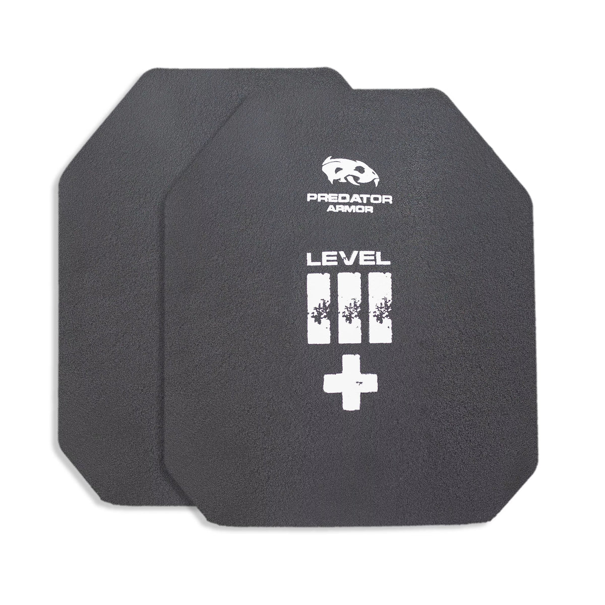 Predator Armor Level III+ Shooters Cut Set of Two (Front & Back)
