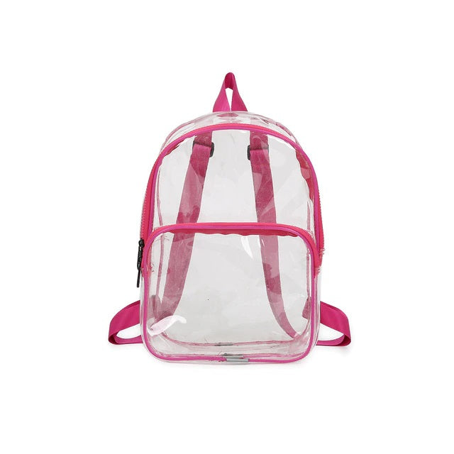 Small Clear/Transparent Backpack - Bulletproof Zone