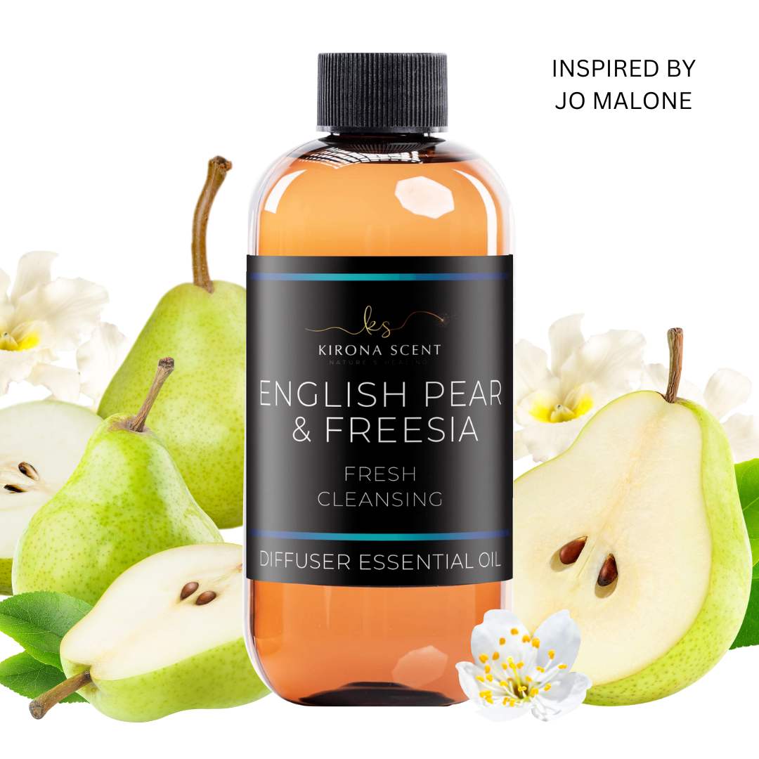 120ml Diffuser Essential Oil - English Pear & Freesia Essential