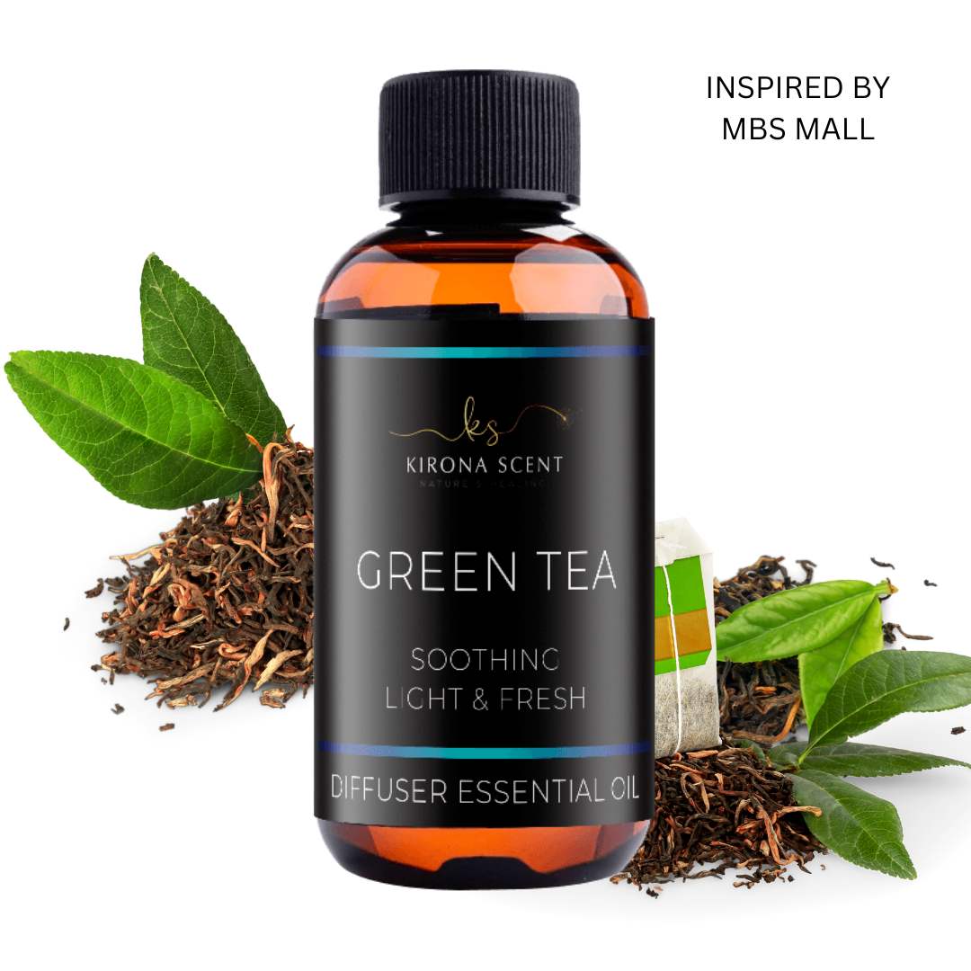 Scenzza Green Tea Deluxe Scent Fragrance Oil For Diffuser 10ml