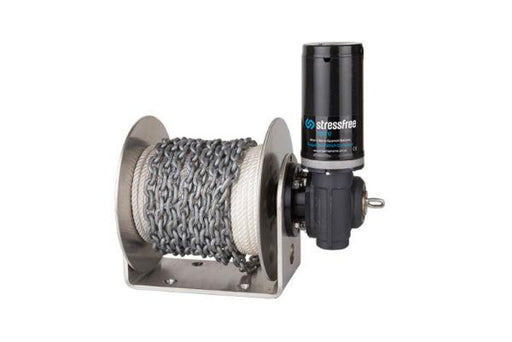 Stressfree Marine Midi 50 Standard Anchor Winch Bundle — 4x4 Down