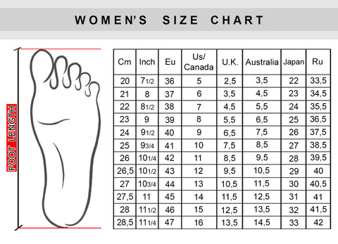 Woman Size Chart