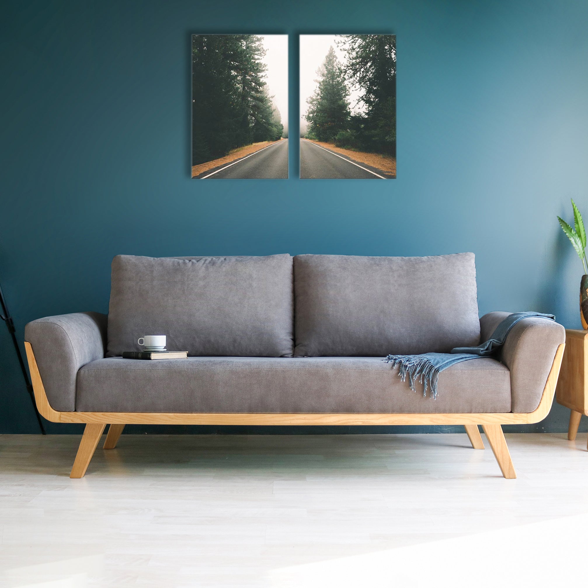 Sofa băng Lotus Gris 10 – MODERN HOUSE