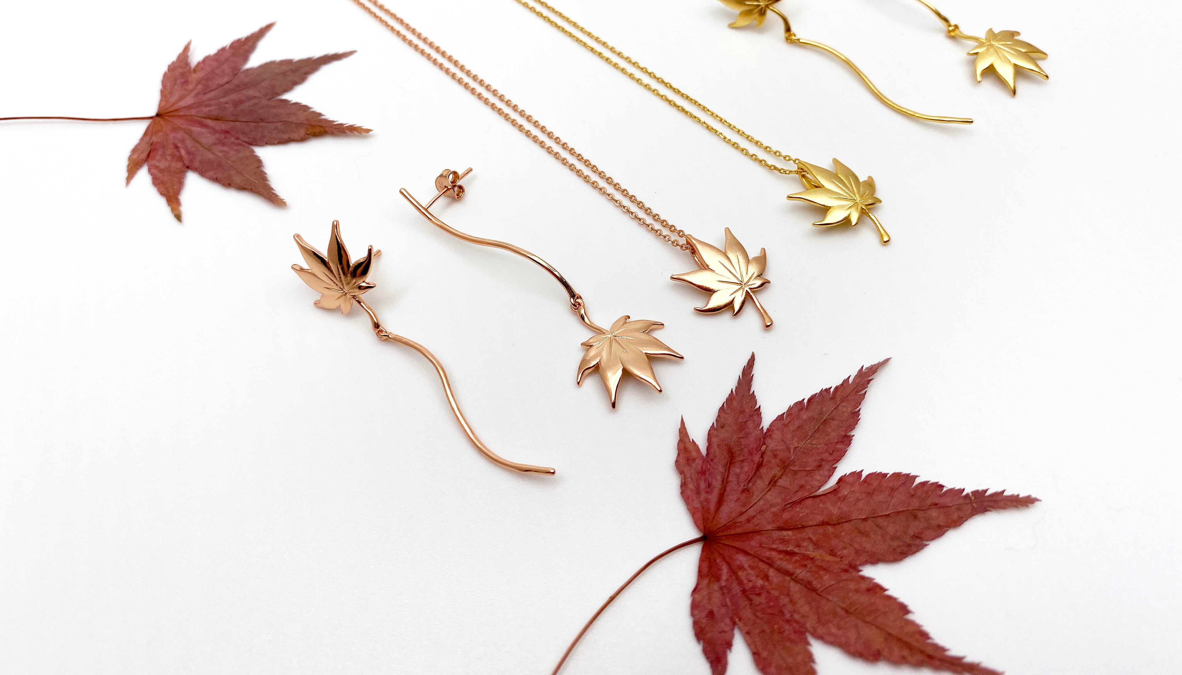 Maple Leaf Collection – paper diamond
