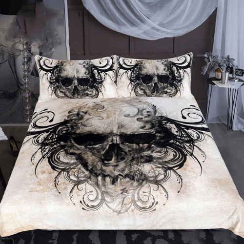 Gothic Skull Bedding Set