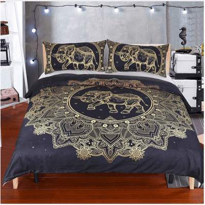 Elephant Mandala Duvet Cover Jesmine Australia