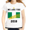 Nigeria Football Logo Women T-Shirts Women T-Shirts JollyPeach S