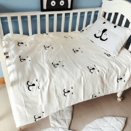 teddy bear crib set