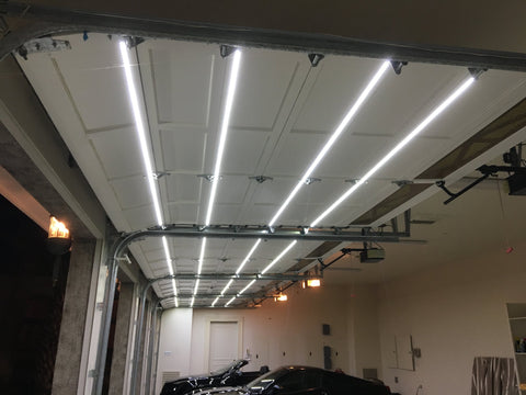 LIINC Garage Door Light for Single Track Doors Speed Fabrication